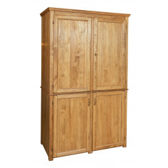 APARELHO DE COZINHA EM MADEIRA MACIÇA DE CAL ACABAMENTO NATURAL L130XDP60XH115 CM. FEITO NA ITÁLIA