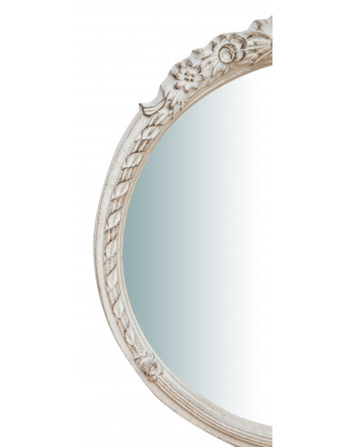 SPECCHIERA DA PARETE VERTICALE/ORIZZONTALE IN LEGNO FINITURA BIANCO ANTICATO L40XPR4XH45 CM. MADE IN ITALY SPECCHIERA DA PARETE VERTICALE/ORIZZONTALE IN LEGNO FINITURA BIANCO ANTICATO L40XPR4XH45 CM. MADE IN ITALY