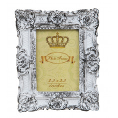 MOLDURA VERTICAL/HORIZONTAL EM RESINA ACABAMENTO BRANCO ANTIGO L10,5XDP2XH13 CM 2