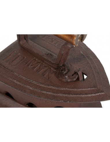 Ferro fundido com acabamento ferrugem antigo L19xDP15xA16,5 cm Ferro fundido com acabamento ferrugem antigo L19xDP15xA16,5 cm