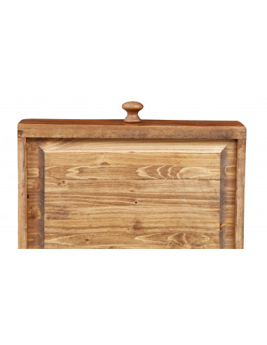 Tavolo scrittoio Country in legno massello di tiglio finitura noce 120x80x80 cm. Made in Italy Tavolo scrittoio Country in legno massello di tiglio finitura noce 120x80x80 cm. Made in Italy