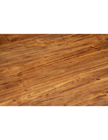 Tavolo scrittoio Country in legno massello di tiglio finitura noce 120x80x80 cm. Made in Italy Tavolo scrittoio Country in legno massello di tiglio finitura noce 120x80x80 cm. Made in Italy