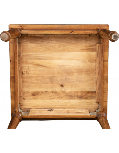 Table fixe de pays en bois massif. Partie inférieure. Fabriqué en Italie Table fixe de pays en bois massif. Partie inférieure. Fabriqué en Italie