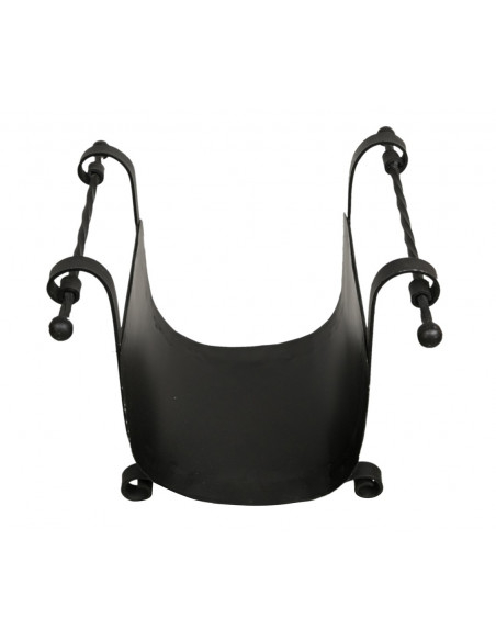 PORTARIVISTE IN FERRO BATTUTO FINITURA NERA