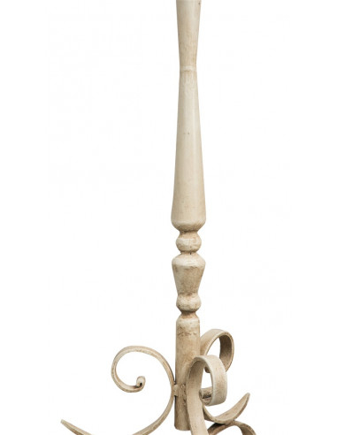 CANDELIERE A PIANTANA IN FERRO BATTUTO L27XPR27XH82 CM CANDELIERE A PIANTANA IN FERRO BATTUTO L27XPR27XH82 CM