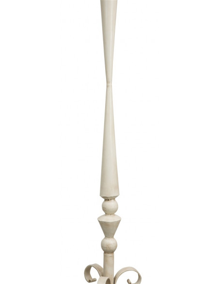LUSTRE DE PISO EM FERRO TRABALHADO À MÃO L42XDP42XH152 CM