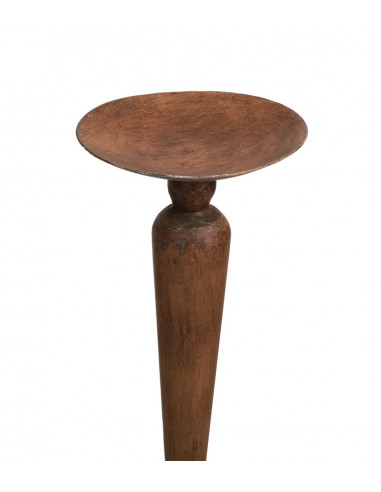 CANDELIERE A PIANTANA  IN FERRO BATTUTO LAVORATO A MANO L27XPR27XH82  CM CANDELIERE A PIANTANA  IN FERRO BATTUTO LAVORATO A MANO L27XPR27XH82  CM