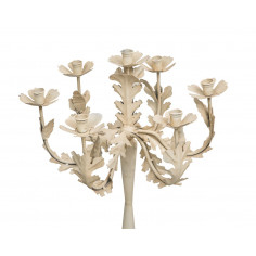 CASTIÇAL DE FERRO FEITO ARTESANAL L48XDP48XH52 CM 2