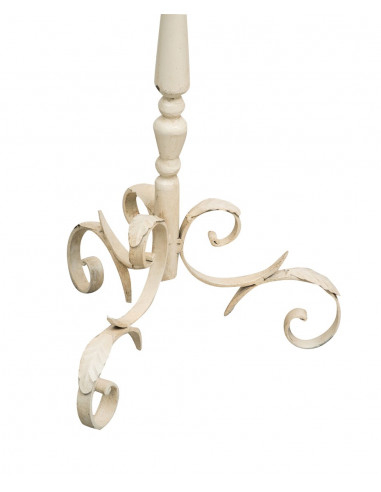 CANDELIERE  IN FERRO BATTUTO LAVORATO A MANO L48XPR48XH52 CM CANDELIERE  IN FERRO BATTUTO LAVORATO A MANO L48XPR48XH52 CM