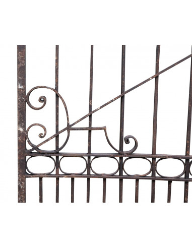 CANCELLO IN FERRO PIENO L410xPR12xH298 CM. MADE IN ITALY CANCELLO IN FERRO PIENO L410xPR12xH298 CM. MADE IN ITALY