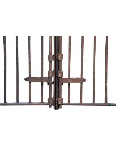 CANCELLO IN FERRO PIENO L410xPR12xH298 CM. MADE IN ITALY CANCELLO IN FERRO PIENO L410xPR12xH298 CM. MADE IN ITALY