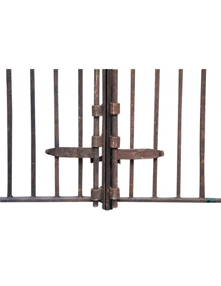 CANCELLO IN FERRO PIENO L410xPR12xH298 CM. MADE IN ITALY