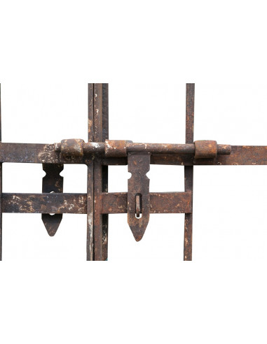 CANCELLO IN FERRO PIENO L410xPR12xH298 CM. MADE IN ITALY CANCELLO IN FERRO PIENO L410xPR12xH298 CM. MADE IN ITALY