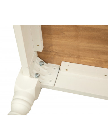 Tavolo Country  fisso quadrato in massello. Fissaggio della gamba. Made in Italy Tavolo Country  fisso quadrato in massello. Fissaggio della gamba. Made in Italy