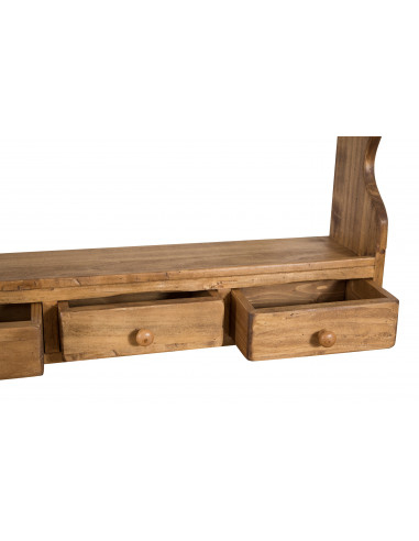 PIATTAIA COUNTRY IN LEGNO MASSELLO DI TIGLIO FINITURA NATURALE L107XPR18XH68 CM. MADE IN ITALY PIATTAIA COUNTRY IN LEGNO MASSELLO DI TIGLIO FINITURA NATURALE L107XPR18XH68 CM. MADE IN ITALY