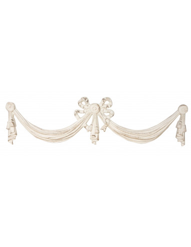 EXTERIOR DE MADEIRA ACABAMENTO BRANCO ANTIGO L136XDP6XH37 CM EXTERIOR DE MADEIRA ACABAMENTO BRANCO ANTIGO L136XDP6XH37 CM