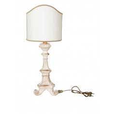 LAMPADA DA APPAGGIO IN LEGNO L18XPR18XH45 CM 2