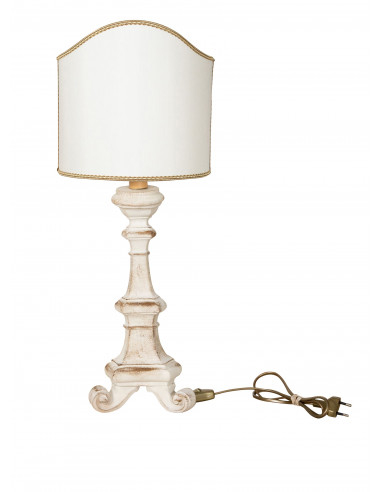 LAMPADA DA APPAGGIO IN LEGNO L18XPR18XH45 CM LAMPADA DA APPAGGIO IN LEGNO L18XPR18XH45 CM