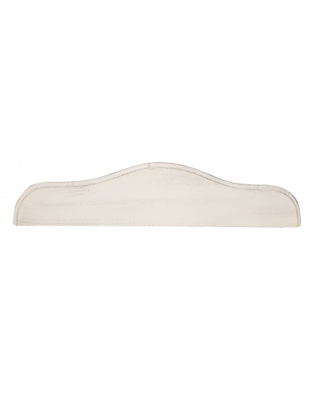 MENSOLA A MURO IN LEGNO FINITURA BIANCO ANTICATO L59XPR13XH14 CM