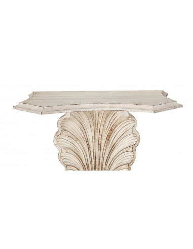 PRATELEIRA DE PAREDE EM MADEIRA ACABAMENTO BRANCO ANTIGO L39XDP24XH37 CM PRATELEIRA DE PAREDE EM MADEIRA ACABAMENTO BRANCO ANTIGO L39XDP24XH37 CM