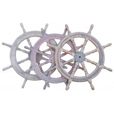 Leme de madeira maciça tamanhos variados