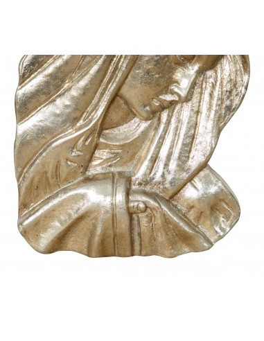 DECORO DA PARETE VOLTO MADONNA FINITURA ARGENTO L23XPR4XH32 CM MADE IN ITALY DECORO DA PARETE VOLTO MADONNA FINITURA ARGENTO L23XPR4XH32 CM MADE IN ITALY