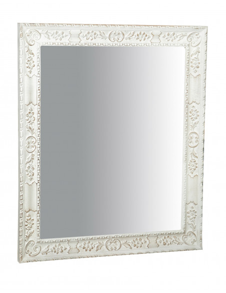 SPECCHIERA DA PARETE VERTICALE/ORIZZONTALE IN LEGNO FINITURA IN FOGLIA ORO ANTICATO L92XPR8XH108 CM MADE IN ITALY