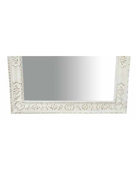 SPECCHIERA DA PARETE VERTICALE/ORIZZONTALE IN LEGNO FINITURA IN FOGLIA ORO ANTICATO L87XPR5,5XH105 CM MADE IN ITALY