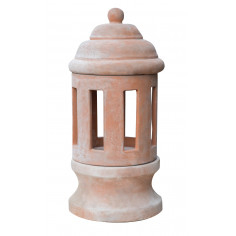 Lanterna in terracotta toscana L30XPR30XH64 CM