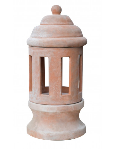 Lanterna in terracotta toscana L30XPR30XH64 CM
