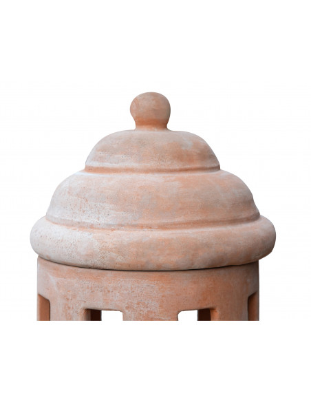 Lanterna in terracotta toscana L30XPR30XH64 CM