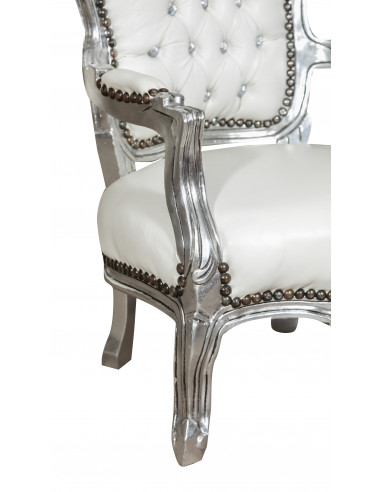 POLTRONA STILE FRANCESE LUIGI XVI IN LEGNO MASSELLO DI FAGGIO POLTRONA STILE FRANCESE LUIGI XVI IN LEGNO MASSELLO DI FAGGIO