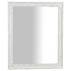Specchiera da appendere verticale/orizzontale 47x3x57 cm finitura bianco anticato