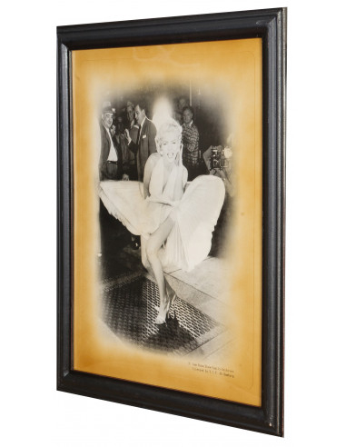 Quadro in legno con stampa fotografica Marilyn Monroe L56xPR2xH66 cm