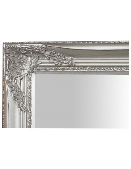 Specchiera da appendere verticale/orizzontale 72x3x132 cm finitura argento anticato