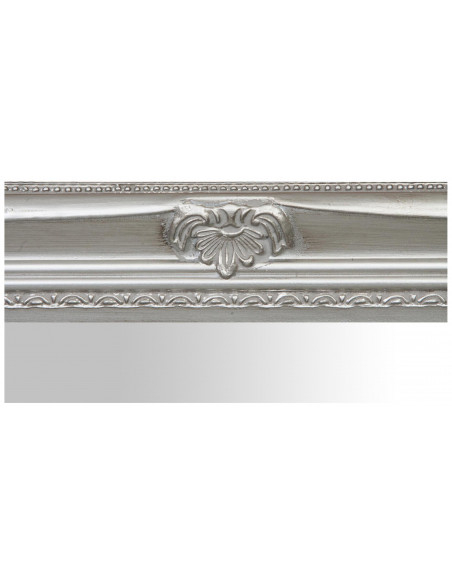 Specchiera da appendere verticale/orizzontale 72x3x132 cm finitura argento anticato