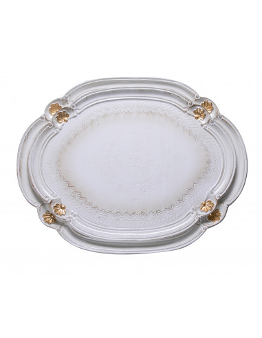 SET DUE VASSOI IN LEGNO FIORENTINI SET DUE VASSOI IN LEGNO FIORENTINI