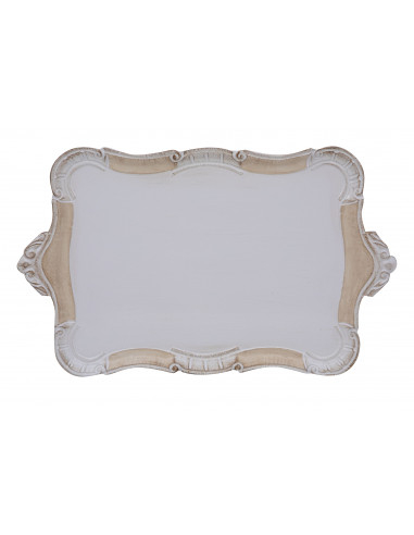 CONJUNTO DE DUAS BANDEJAS DE MADEIRA FLORENTINA CONJUNTO DE DUAS BANDEJAS DE MADEIRA FLORENTINA