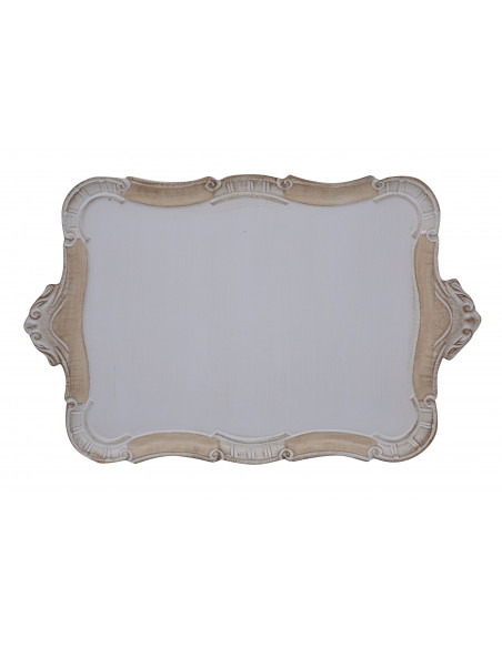 SET DUE VASSOI IN LEGNO FIORENTINI