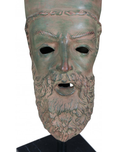 Testa in bronzo  15x43x20 cm Testa in bronzo  15x43x20 cm