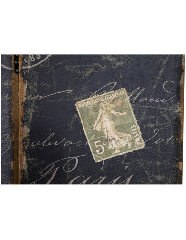 Separé 'GALLO' con stampa monofacciale su tela in juta grezza L45xPR9xH183 cm Separé 'GALLO' con stampa monofacciale su tela in juta grezza L45xPR9xH183 cm