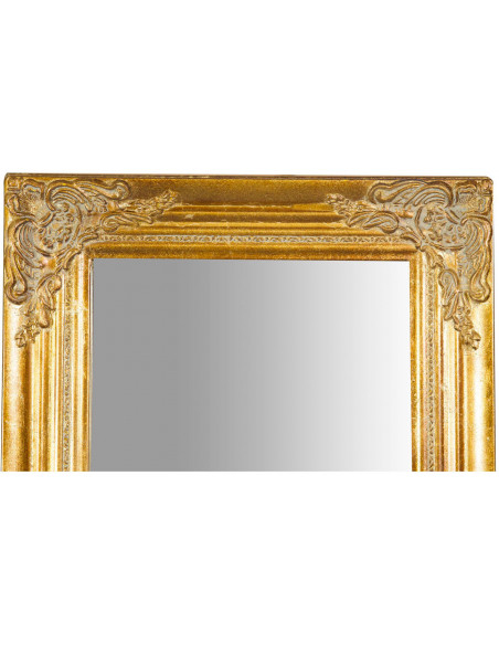 Specchiera  da terra 44x3x164 cm finitura oro anticato
