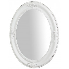Specchiera da appendere verticale/orizzontale 54x3x64 cm finitura bianco anticato