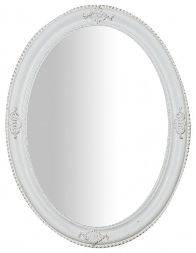 Specchiera da appendere verticale/orizzontale 64x3x84 cm finitura bianco anticato