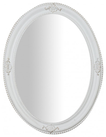 Specchiera da appendere verticale/orizzontale 64x3x84 cm finitura bianco anticato
