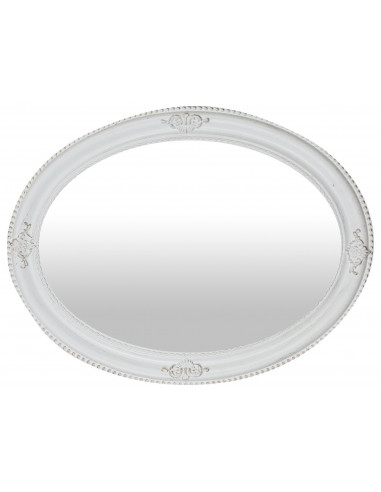 Specchiera da appendere verticale/orizzontale 64x3x84 cm finitura bianco anticato Specchiera da appendere verticale/orizzontale 64x3x84 cm finitura bianco anticato