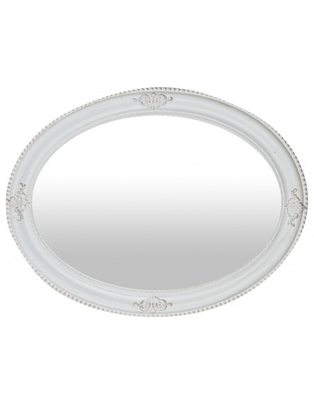 Specchiera da appendere verticale/orizzontale 64x3x84 cm finitura bianco anticato