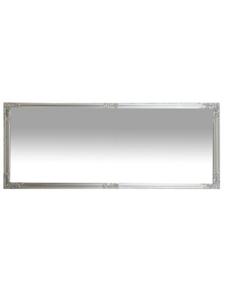 Specchiera da appendere verticale/orizzontale 72x3x180 cm finitura argento anticato