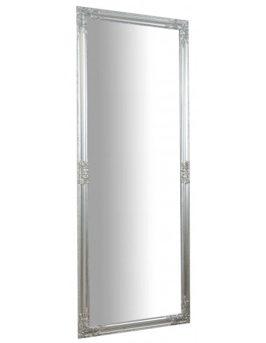 Specchiera da appendere verticale/orizzontale 72x3x180 cm finitura argento anticato