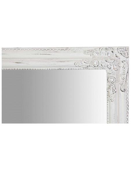 Specchiera da appendere verticale/orizzontale 72x3x180 cm finitura bianco anticato